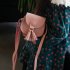 Children Fashion Wallet Mini Satchel Portable Bag with Tassel Single shoulder Bag green