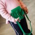Children Fashion Wallet Mini Satchel Portable Bag with Tassel Single shoulder Bag red