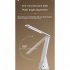 Children Folding Led Table Lamp Adjustable Angle Rechargeable Eye Protection Reading Lights Desk Lamp White