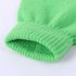 Children Girl Boy Toddler Warm Solid Color Winter Spring Knit Magic Gloves For 3 13 Years Green