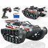 Children High speed Off road Tank Stunt Car Climbing Spray 2 4g RC Car White tank