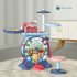 Children Jazz Drum Toys Multi functional Percussion Instrument Musical Toys Random Color