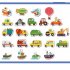 Children Large Matching Puzzle Games Early Learning Card My First Jigsaw Puzzle Toys for Children Kids Educational Toys Traffic puzzle