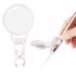 Children Luminous Ear Wax Cleaner Portable Flashlight Ear pick Earwax Remover Cleaning Ear Care Tool  Rose gold ear spoon