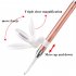 Children Luminous Ear Wax Cleaner Portable Flashlight Ear pick Earwax Remover Cleaning Ear Care Tool  Rose gold ear spoon