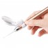 Children Luminous Ear Wax Cleaner Portable Flashlight Ear pick Earwax Remover Cleaning Ear Care Tool  Rose gold ear spoon