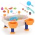 Children Magnetic Fishing  Plate  Toy Parent child Cognition Marine Life Teaching Aids Playing Set Toys Random color