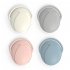 Children Manual Head Scrubber Soft Silicone Bristles Portable Shampoo Brush Scalp Care For All Hair Types blue