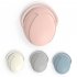 Children Manual Head Scrubber Soft Silicone Bristles Portable Shampoo Brush Scalp Care For All Hair Types blue