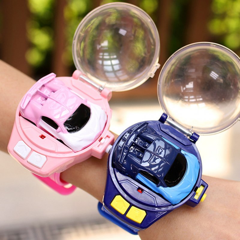 Children Mini Watch RC Car USB Rechargeable 2.4g Car Toy Gifts