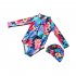 Children One piece Swimsuit With Swimming Cap Girls Long Sleeves Sunscreen Cartoon Swimwear For Swimming sun flower 3 4years S