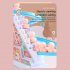Children Piggy Climbing Stairs Slides Track Toys With Music Lights Electric Educational Track Toys For Kids Aged 3  Pig 260g