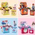 Children Playing House Supplies BBQ Makeup Medical Repair Tools Suitcase Luggage Toys