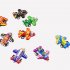 Children  Pull  Back  Small  Airplane  Toy Inertial Colourful Mini Airplane Model For Kids Single opp bag