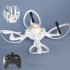 Children RC Drone Rechargeable Drop resistant Aerial Photography Helicopter RC Aircraft Toy WIFI White 8K HD
