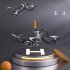 Children RC Drone Rechargeable Drop resistant Aerial Photography Helicopter RC Aircraft Toy WIFI Black 4K HD