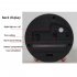 Children Rainbow Alarm Clock Cartoon Luminous Silent Non ticking Table Clock Blue
