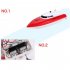 Children Remote Control Boat 4 channel High speed Dual Motors Electric Speedboat  with Charging  For Boys Gifts blue