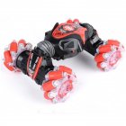 Children RC Stunt Car Double-sided Deformation Gesture Induction Twisting