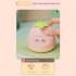 Children Silicone Night Light Dimmable Usb Rechargeable Creative Fruit Shape Colorful Bedroom Bedside Lamp lemon