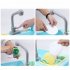 Children Simulation Faucet Kitchenware Water Dishwasher Tableware Pretend Game Tool Educational Toys red