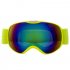 Children Ski Goggles Dual Layer Anti fog Skiing Mask Glasses Snowboard Skating Windproof Sunglasses Skiing Goggles Bright black