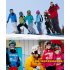 Children Ski Goggles Dual Layer Anti fog Skiing Mask Glasses Snowboard Skating Windproof Sunglasses Skiing Goggles yellow