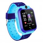 Children Smart Watch <span style='color:#F7840C'>Phone</span> <span style='color:#F7840C'>Waterproof</span> LBS Smartwatch Kids Positioning Call 2G SIM Card Remote Locator Watch blue