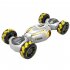 Children Stunt Remote Control Car 4wd Gesture Induction Twisting Off road Vehicle with Light Music for Boys Gifts Black