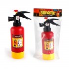 Children Summer Water Gun Fire Toys Cartoon Pull-out Fire Extinguisher Fire Backpack Water Gun Toys Gifts