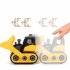 Children Take Apart Construction Educational DIY Engineering Vehicle Toys Gifts for Kids Bulldozer