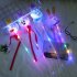 Children Toy Glowing Ball Magic Wand for Christmas Halloween Magic wand with bow