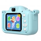 Children Video Camera Portable Cartoon Toys 1080p Hd Front Back Dual Cameras