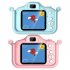 Children Video Camera Portable Cartoon Toys 1080p Hd Front Back Dual Cameras Birthday Gifts For Boys Girls pink