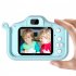 Children Video Camera Portable Cartoon Toys 1080p Hd Front Back Dual Cameras Birthday Gifts For Boys Girls pink