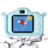 Children Video Camera Portable Cartoon Toys 1080p Hd Front Back Dual Cameras Birthday Gifts For Boys Girls pink