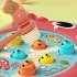 Children Whack a mole Game Toy Cartoon Animal Early Education Puzzle Toys Birthday Gifts For Boys Girls Pig 1 hammer