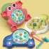 Children Whack a mole Game Toy Cartoon Animal Early Education Puzzle Toys Birthday Gifts For Boys Girls Pig 1 hammer