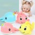 Children Whale Carp Animal Wind up Toys Summer Bathing Swimming Clockwork Toys For Boys Girls Party Gifts pink carp