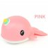 Children Whale Carp Animal Wind up Toys Summer Bathing Swimming Clockwork Toys For Boys Girls Party Gifts pink whale