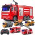 Children Wireless Remote Control Engineering Car Fire Truck Four channel Electric Car Model Toy With Light crane 1 30