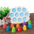 Children Wooden Materials Learning To Count Numbers Matching Digital Shape Early Education Toy