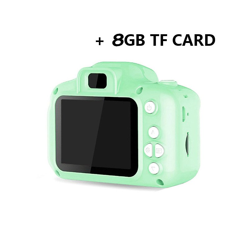 Children's Camera Mini Sd Video Smart Shooting Digital Camera + 8gb Memory Card
