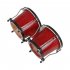 Children s Drum Thick Goatskin Percussion Instrument Drum for Kids red
