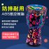 Children s Hand  Drum 8 Inch Lightweight Abs Percussion Instruments For Beginner Kindergarten Big 8 colorful totem free tuning   strap