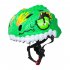 Children s Helmets 3d Animal Adjustable Breathable Hole Safety Helmet For Bicycle Scooter Various Sports green One size