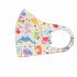 Children s Mask Dust Proof Breathable Washable Cartoon Print Hanging Ear Type Mask Pink bear Packaging already replaced