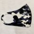 Children s Mask Dust Proof and Washable Hanging Ear Type Camouflage Masks Camouflage Green Fine packaging