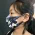 Children s Mask Dust Proof and Washable Hanging Ear Type Camouflage Masks Camouflage Green Fine packaging