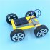 Children s  Mini  Car  Plastic Diy Self assembled  Technology  Toy Random Color